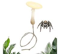 Accessoires pour terrarium araignées sauteuses - Décoration design champignon | Champignons simulés araignées sauteuses accessoires d'habitat, pour la mante religieuse, scorpion, cancer ermite et