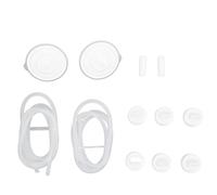 Accessoires pour tire-lait, protection anti-retour, tubes en silicone, connecteurs, valves à bec de canard blanches pour tire-lait