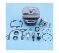 Accessoires pour tondeuses à Gazon Kit de Joints de Piston et de Cylindre 50 mm for tronçonneuse SIHL TS410, TS420, TS 410 et 420, soupape de décompression d'étincelle 4238 020 1202