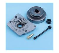 Accessoires pour tondeuses à Gazon Kit de vis sans Fin for Tambour d'embrayage Droit et Conduite de Pompe à Huile 3/8" x 7 Dents for tronçonneuses J-nsered 625 II 630 Super 670 Champ