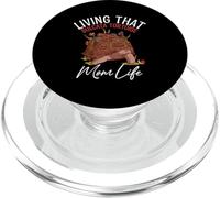 Accessoires pour Tortue éperon Africaine Sulcata Tortue propriétaire PopSockets PopGrip pour MagSafe