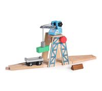 Accessoires pour train en bois SainSmart Jr. Ensemble de grue rotative magn tique compatible avec Brio Thomas Melissa et Doug