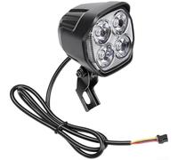Accessoires pour trottinette électrique Kukirin M4 Max, phare LED étanche, boîtier en ABS résistant aux chocs, facile à installer, lumière vive pour la nuit