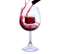 Accessoires pour verres à vin, aérateur de fontaine | Ensemble de verres à vin pour décanteur | Verres transparents avec effet fontaine pour rouge, café et thé