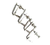 Accessoires Pour Violon Lot De 20 Tendeurs De Cordes En Argent Plaqué Nickel Pour Violon 4/4 Accessoires De Taille Standard(1/4)