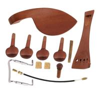 Accessoires pour Violon Qualité, Bois de Jujubier | Finition Soignée, Convient à Plupart des Violons, Ensemble de Pièces, Usage pour Réglage et Maintien