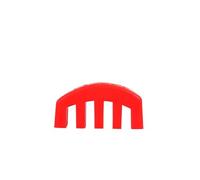 Accessoires pour violon Silencieux for violon Sourdine en caoutchouc 5 griffes multicolore(Red)