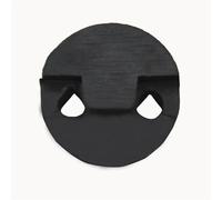 Accessoires pour violon Sourdine circulaire en caoutchouc for violon, noire