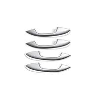 Accessoires pour voiture Pour B&enz CLA/Classe A/Classe C/Classe E/GLC/GLB Kit De Capuchon De Garniture De Poignée De Porte Extérieure LHD Pièces rechange(Sliver)