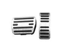 Accessoires pour voiture Pour Chery Pour Omoda 5 C5 FX 2022 2023 2024 2025 Accélérateur De Voiture Gaz Ful Pédale De Frein Pédales Couvercle Plaquettes Antidérapantes Pièces rechange(AT 2PCS Silver)