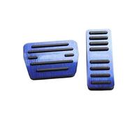 Accessoires pour voiture Pour Chery Pour Omoda 5 C5 FX 2022 2023 2024 2025 Accélérateur De Voiture Gaz Ful Pédale De Frein Pédales Couvercle Plaquettes Antidérapantes Pièces rechange(AT 2PCS Blue)