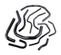 Accessoires pour voiture Pour CRV CR-V MK1 B20 2.0L 1997 1998 1999 2000 2001 Kit Tuyau Refroidissement Radiateur Silicone Pièces rechange(Noir)