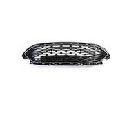Accessoires pour voiture Pour Ford Pour 2020 2021 2022 Calandre ABS Pour Voiture Grille Protection De Pare-chocs Avant Calandre De Course Pièces rechange(Chormed Black)