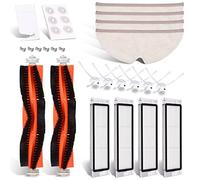 Accessoires pour Xiaomi S50 S51 S55 S5 S6 Kit d'accessoires pour Roborock | Pièces de Rechange pour aspirateur Roborock inclure 2 Brosse Principale,4 Filtres,6 Brosses Latérales et Beaucoup Plus