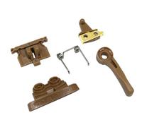 Accessoires professionnels pour tondeuse à cheveux - Pièces de réparation, levier de réglage, plaque de verrouillage, bouton d'interrupteur, tension à ressort, suiveur de came compatible avec Wahl