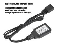 Accessoires RC, pièces de rechange pour voitures RC, câble de chargement, câble de chargement USB, câble de chargement 5V, câble de chargement de batterie Lipo 7,4V, câble de chargement de la balance