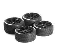 Accessoires RC pour Arrma 1/7 pour Firebird pour Felony pour Fsr Flying God pour Mustang GT Flat Running GT 4pcs 17mm Roue Hex pour Course Autoroute