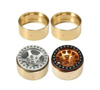 Accessoires RC Pour Element Pour Enduro Pour Axial Pour SCX10 Pro Pour TRX4 VS4-10 TF2 Anneaux De Serrage Internes En Laiton 95 G Pour Jantes De 1,9" RC Crawler(Brass,4pcs)