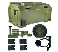Accessoires RC pour LDRC LD-P06 LD P06 pour Unimog pour WPL B36 Kit De Coffre Arrière Pièces Et Accessoires D'amélioration pour Camions Et Voitures RC