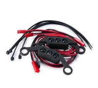 Accessoires RC pour Maxx pour WideMaxx 1/10 Phares Avant Et Arrière pour Voiture RC Projecteurs Barres De Crawler Pièces D'amélioration