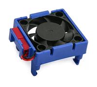 Accessoires RC pour Traxxas pour Bandit pour Rustler pour Stampede pour Slash 2WD/4X4 pour VXL pour VXL-3S Variateur Velineon Pièces Refroidissement Dissipateur Thermique Ventilateur(Blue)