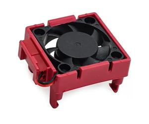 Accessoires RC pour Traxxas pour Bandit pour Rustler pour Stampede pour Slash 2WD/4X4 pour VXL pour VXL-3S Variateur Velineon Pièces Refroidissement Dissipateur Thermique Ventilateur(Red)
