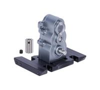 Accessoires RC Pour Traxxas Pour TRX4 Pour Defender Pour Axial Pour SCX10 1/10 Boîte Vitesses Verticale Métal Haute Performance Pièces Mise À Niveau Voiture Sur Chenilles RC(Metallic)