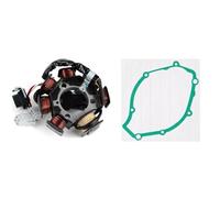 Accessoires Redresseur Régulateur TTR125 TT-R125 + Joint Couvercle Stator + Bobine Stator pour Y&amaha TT-R TTR 125 125E 125L 125LE 125LWE(Style 5)