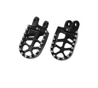 Accessoires Repose-Pieds De Vélo Pièces Pédales pour CRM250 pour CRM 250 pour XR250R pour XR400R pour XR 250R pour 400R pour R pour 400 Appui Pied(Black)