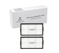 Accessoires Roborock d’origine : filtre lavable*2 pour aspirateur robot Roborock Saros 10R/Qrevo CurvX/Qrevo Curv 2 ProX/Curv 2 Pro. Filter