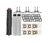 Accessoires Rouleau Principal Brosse latérale Tissu de vadrouille Filtre HEPA Sac à poussière Compatible avec Eufy Omni S1Pro /Omni S1(23)