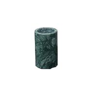 Accessoires Salle De Bain Ensemble de Salle de Bain en marbre Naturel Vert foncé, Plateau de Luxe léger, Porte-Brosse à Dents, kit Distributeur de Savon(Toothbrush Holder B)