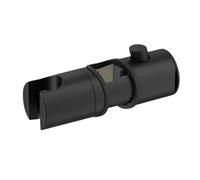 Accessoires salle de bain - Wenko - Support réglable pour pommeau de douche "Libertà" - Noir - L 12,3 x H 4,7 x P 3,9 cm