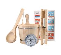 Accessoires sauna HOME DELUXE SAVA Nature - Set complet