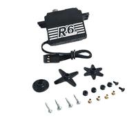 Accessoires Servo numérique Original Power HD R6 7.5KG 7.4V, Compatible avec poêle 1:12, Compatible avec Les Voitures RC sur Avion de Route