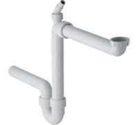 Accessoires - Siphon En Tube Pour éviers, Encombrement Réduit, Sortie Horizontale, D 50 Mm 152.819.11.1 - Geberit