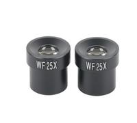 Accessoires Smicroscope pour Adultes 1 Paire d'oculaire à Angle Large Wf5x 10x 16x 20x 25x 30x Microscopio, oculaire Microscope stéréo Biologique de 23,2 mm Microscope (Color : WF25X)