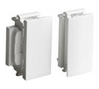 Accessoire Soluclip Pour Goulotte à Clippage Direct Mosaic Blanc Antimicrobien Legrand 075736