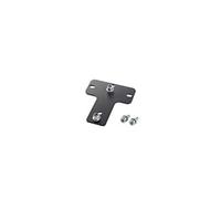 K & M Plaque d'adaptation 24359 - Support de fixation universel pour haut-parleur - Noir