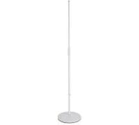 Accessoires sonorisation K&M 260/1 - PIED DE MICRO - HAUTEUR REGLABLE DE 870 A 1575 MM - BLANC pieds de micros G