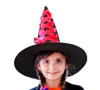 Accessoires Sorcière - Chapeau Balai Costume, Set Fancy Dress | Chapeau De Sorcier Et Balai Pour Cosplay Sorcière, Jeu De Rôle, Halloween, Soirée Costume, Soirée À Thème, Parade, Événements Fancy Dres