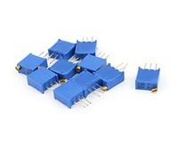 Accessoires spécialisés 10 pièces résistances fixes 3296W 1M ohm résistance variable for résistances potentiomètre multitour