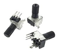 Accessoires spécialisés 10 pièces RV09 potentiomètre Vertical 12.5mm 0932 résistance réglable 3pin Kit de potentiomètres scellés 1K 2K 5k 10K 20K 50K 100K 500K (Size : 2K Ohm)