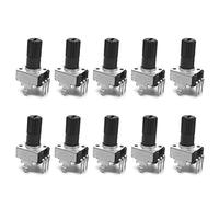 Accessoires spécialisés 10 pièces Rv09 Vertical 12.5mm Arbre 1k 2k 5k 10k 20k 50k 100k 0932 Réglable Résistance 9 Type 3pin Joint Potentiomètre (Color : 100k Ohm, Size : HORIZONTAL-10PCS)