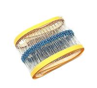 Accessoires spécialisés 100 pièces résistance à Film métallique cinq couleurs tissage anneau 1/4W 0.25W 1% 270R 270 ohm 270ohm