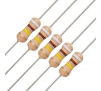 Accessoires spécialisés 100 x 1/4W 250V 910K ohm axia-l Résistances à film de carbone plomb