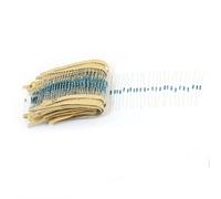 Accessoires spécialisés 1000 pièces 5 bandes 25 types de valeur résistances à film métallique 1-1M Ohm 1% 1/4W 1/6W