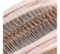 Accessoires spécialisés 1500 pièces 75 valeur 1 ohm ~ 10M ohm 5% 1/4W résistance à film de carbone kit assorti