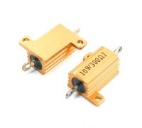 Accessoires spécialisés 2 résistances de puissance bobinées gainées d'aluminium 10 W 300 Ohm (2 résistances de puissance bobinées gainées d'aluminium 10 W 300 Ohm