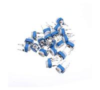 Accessoires spécialisés 20 pièces RM065/063 100R 1K2K5K10K20K50K100K 102 103 Ohm Trimpot Trimmer Potentiomètre Résistance Variable (Color : 2k Ohm, Size : 063 vertical)